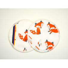 Bamboo Breast Pads - Foxes (1 Pair)