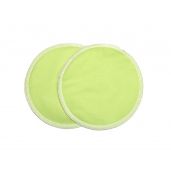 Bamboo Breast Pads - Green (1 Pair) - Cloth Mama