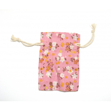Menstrual Cup Bag - Pink Flowers