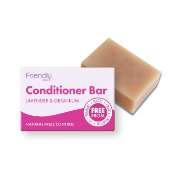 Friendly Soap Conditioner Bar – Lavender & Geranium