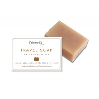 Friendly Soap Travel Soap - Hair and Body Bar