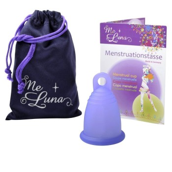 Me Luna Sport Menstrual Cup - Ring Stem - Large Me Luna Sport Menstrual Cup - Ring Stem - Cloth Mama