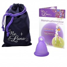 Me Luna Shorty Menstrual Cup - Ring Stem - Small