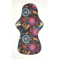 Bamboo Cloth Heavy Flow Sanitary Pad - Psychedelic