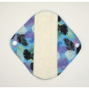 Bamboo Panty Liner / Light Flow Sanitary Pad - Tropical Feathers - Cloth Mama