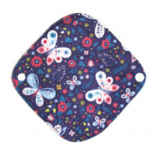 Bamboo Panty Liner / Light Flow Sanitary Pad - Butterflies