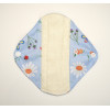 Bamboo Panty Liner / Light Flow Sanitary Pad - Wild Flowers - Cloth Mama