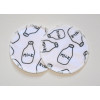 Set of 5 Pairs of Bamboo Breast Pads