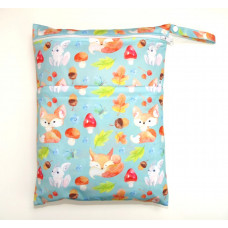 Large Wet Bag - Fox Cubs