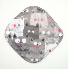 Bamboo Panty Liner / Light Flow Sanitary Pad - Cats